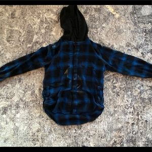 Pacsun Hoodie Flannel - size M